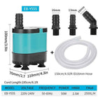 20/35/50/60W Bottom Suction Submersible Pump Fish Tank Water Circulation Pump Small Silent Filter Suction Manure Change Pump