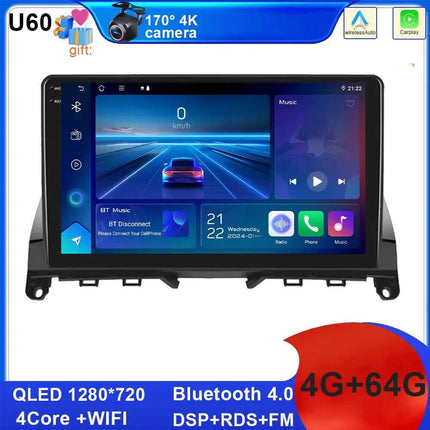 Android 15 For Mercedes Benz C Class 3 C220 C180 W204 S204 2006-2011 Car Auto Carplay Radio Stereo Receiver Multimedia Screen