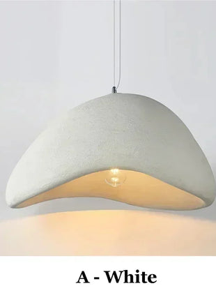 Lampade a sospensione a LED giapponesi Wabi Sabi Lampadario moderno a soffitto nordico Sala da pranzo Soggiorno Camera da letto Decorazioni per la casa Lampade a sospensione a soppalco