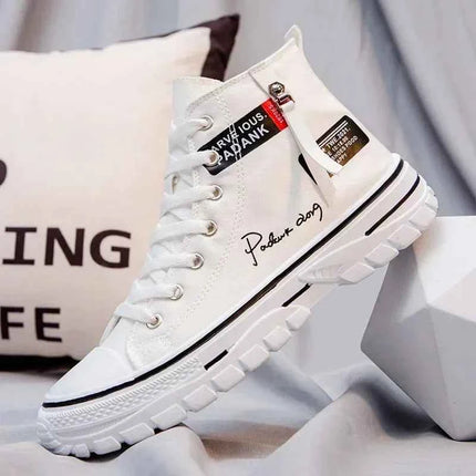 Tenis Masculino Scarpe da uomo Scarpe di tela vulcanizzate Sneakers alte Scarpe casual con plateau traspiranti Scarpe da ginnastica da uomo Scarpe da ginnastica robuste