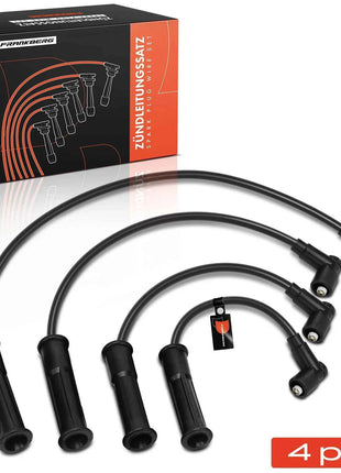 Kit di accensione Frankberg 4x con cavi per Renault Clio II Kangoo Logan Megane Thalia 0986357256 8200943801