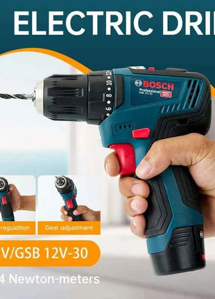 Bosch GSB-12-V30 Electric Drill battery Professional Heavy Duty Cordless Driver Multifunctional Household Electric Screwdriver