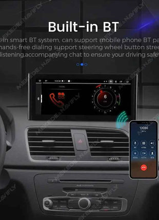 8-Croe Car Wireless Carplay Android Auto For Audi Q3 2012-2018 Multimedia Video Player GPS smart car machine system