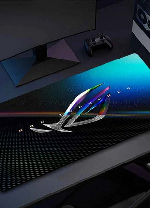 Asus Rog Mause Pad Anime Mouse Mats Gaming Computer Desk Mat Mouse Carpet Pc Accessories Gamer Mouse Pad Speed Rubber Mat