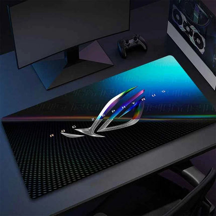 Asus Rog Mause Pad Anime Mouse Mats Gaming Computer Desk Mat Mouse Carpet Pc Accessories Gamer Mouse Pad Speed Rubber Mat