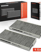 Frankberg 2x Filtro Abitacolo a Carbone Attivo per Mercedes-Benz Citan Opel Movano B Renault Kangoo Nissan 4158351100 4419683