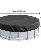 Coperture di sicurezza per piscina Copertura solare per piscina Rotonda pieghevole antipolvere Protezione per coperta Parti di ricambio Accessori per vasca idromassaggio