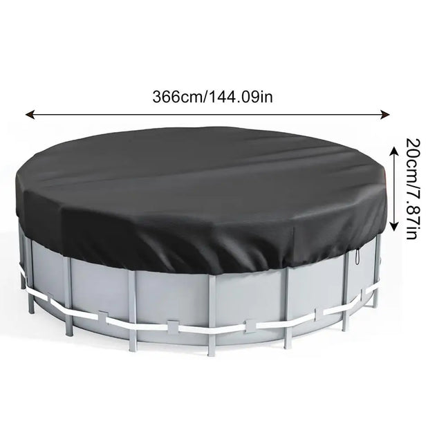 Coperture di sicurezza per piscina Copertura solare per piscina Rotonda pieghevole antipolvere Protezione per coperta Parti di ricambio Accessori per vasca idromassaggio