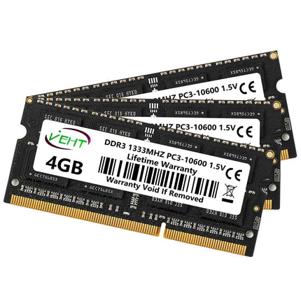 DDR3 DDR3L 2GB 4GB 8GB Laptop Memory Ram PC3 1.5V 8500 10600 12800 PC3L 1.35V 1066 1333 1600Mhz 204Pin Notebook Memories Ram