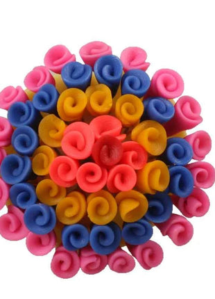 24 colori argilla polimerica Fimo fai da te set di argilla morbida stampaggio forno artigianale cottura blocchi di argilla giocattolo per l'educazione precoce per i bambini