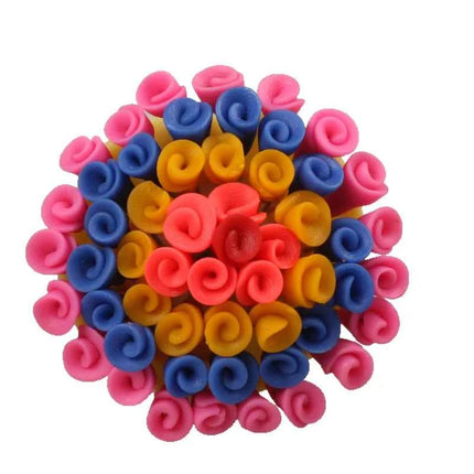 24 colori argilla polimerica Fimo fai da te set di argilla morbida stampaggio forno artigianale cottura blocchi di argilla giocattolo per l'educazione precoce per i bambini