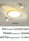 Oval gold / Dimmable with remote