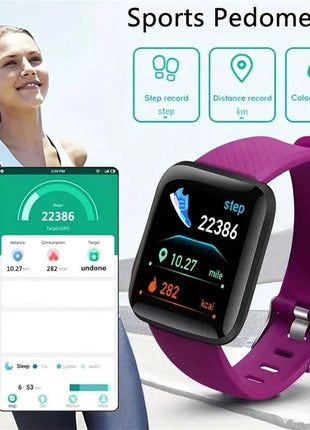 Smartwatch Men Women Wristwatches Smart Watch Message Fitness Monitor Bracelet Birthday Gift Electronic Clock For Android IOS