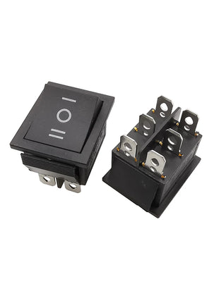 1 pz KCD4 4 pin 6 pin interruttore a bilanciere 16A 250VAC 20A 125VAC ON-OFF/ON-OFF-ON 2 posizioni 3 posizioni con interruttore di alimentazione della luce 31x25mm