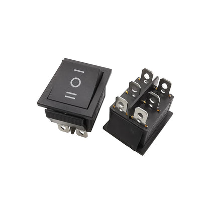 1 pz KCD4 4 pin 6 pin interruttore a bilanciere 16A 250VAC 20A 125VAC ON-OFF/ON-OFF-ON 2 posizioni 3 posizioni con interruttore di alimentazione della luce 31x25mm