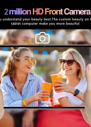 Tablet Android 13 Globale BDF 2025, 4GB+64GB, Schermo Touch HD, Dual SIM, WIFI, Batteria 6000mAh, Octa Core
