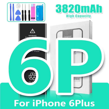 XDOU 2026 NEW Battery For iPhone 7 8 6S 6 Plus X XR 11 11Pro Xs Max High Capacity Phone Bateria + Free Tools