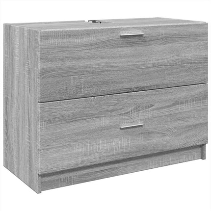 White sink cabinet 78x37x59 cm engineered wood Modern Design Stylish Bathroom Storage Cabinet sturdy structure Furniture sets