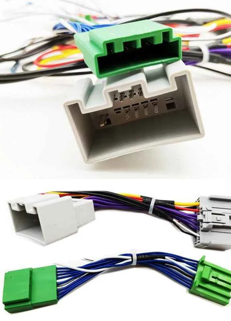 Cablaggio radio Decodificatore CAN Bus Spina da 16 pin a connettore 14 pin Ingresso audio RCA Adattatore cavo Android per auto per Volvo XC90 MK1