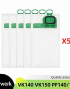 For Vorwerk Kobold VK140 VK150 Upright PF 140/150 Dust Bag Replacement Kit Vacuum Cleaner Spare Accessories