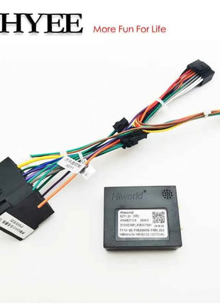 Adattatore cablaggio con decodificatore bus CAN, cavo da 16 pin a ISO, per Mercedes Classe B W245 W246, Viano, Vito W639, Classe R W251