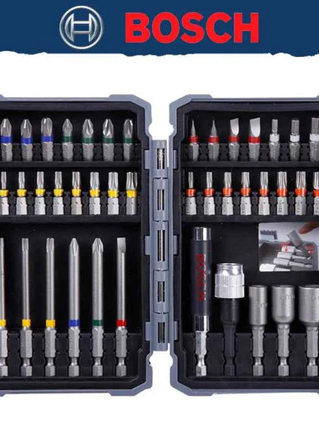BOSCH 2607017702 Electric Screwdriver Bit Set 43-pcs HSS High Hardness Multifunctional PH/PZ Bit Power Tool Attachments