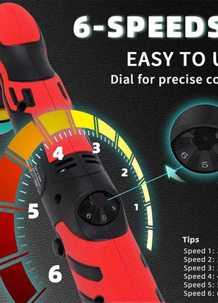 Podofo Mini Lucidatrice per Auto 12V a 6 Velocità con Fari, Lucidatrice Multifunzione per Auto e Mobili, Rimozione Graffi