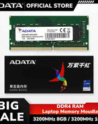ADATA Laptop Memory RAM DDR4 8GB 16GB 3200MHz SO-DIMM Memory Module for notebook