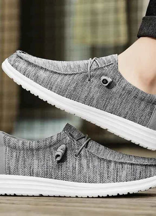 Dude Canvas Shoes Men Casual Slip on Shoes Alpargatas Hombre Moccasins Mocassin Homme Lightweight Breathable Plus Big Size 50
