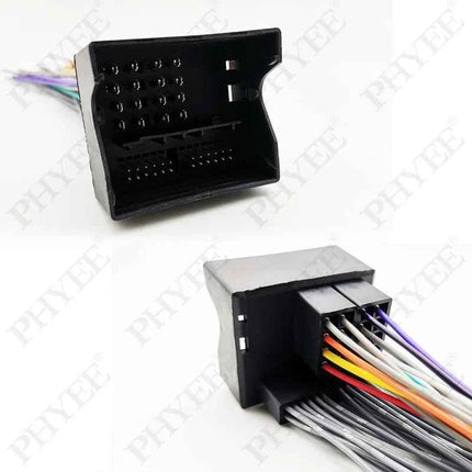 Cablaggio radio con connettore femmina quadlock a 40 pin per BMW Citroen Ford Mercedes Peugeot VW Audi SEAT Opel Skoda