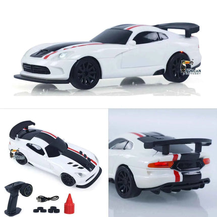 Gifts 1/43 RC Drift Car with Gyro Upgraded Ver 2.4G Remote Control Mini Drift Race Car 4WD Radio Control RC Toys Traffic Cones