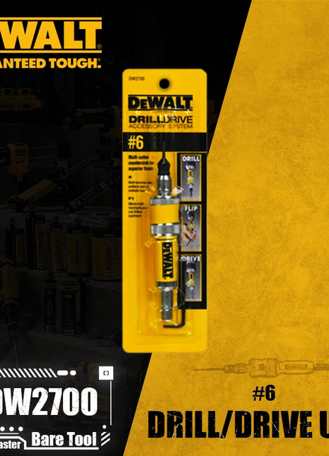 DEWALT # 6 # 8 # 10 unità trapano/drive DW2700 DW2701 DW2702 6MM 8MM 10MM fori per perforazione del legno viti di guida