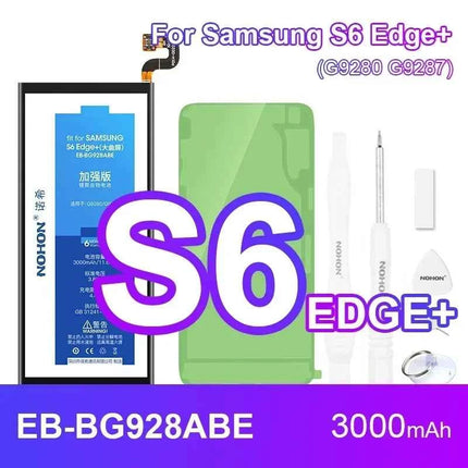 NOHON Phone Battery for Samsung Galaxy S24 S23 S22 Ultra S21 S20 Plus S10 S10E S9 S8 S7 S6 S10+ S20+ S21+ S23+ S24+ Batteries