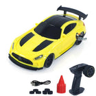 Gifts 1/43 RC Drift Car with Gyro Upgraded Ver 2.4G Remote Control Mini Drift Race Car 4WD Radio Control RC Toys Traffic Cones