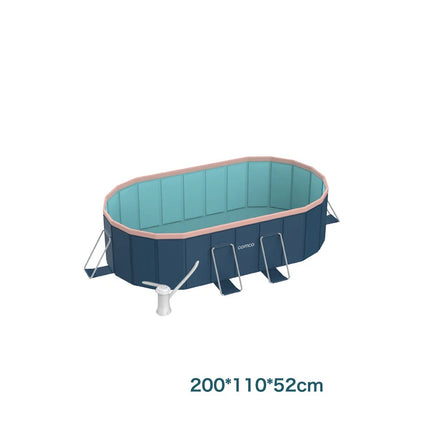 Nuova piscina pieghevole non gonfiabile per la famiglia Summer Water Party Home Outdoor Garden Backyard 1.6m 2.1m 2.6m 3m 3.6m