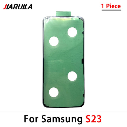 Adesivo adesivo Custodia posteriore Copribatteria Nastro impermeabile per Samsung S20 S21 FE S23 S22 Plus Ultra S23Ultra S21 Plus