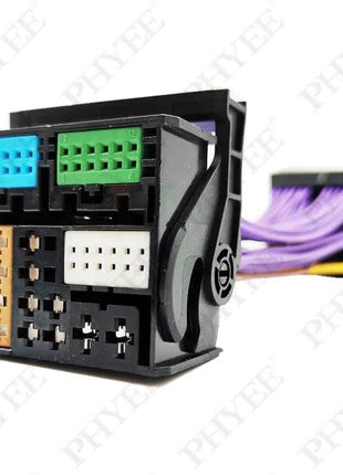Adattatore per cablaggio di prolunga quadlock Connettore a 52 pin Cavo di cablaggio Plug Play per VW Golf Jetta Polo T-ROC Tiguan Passat Audi