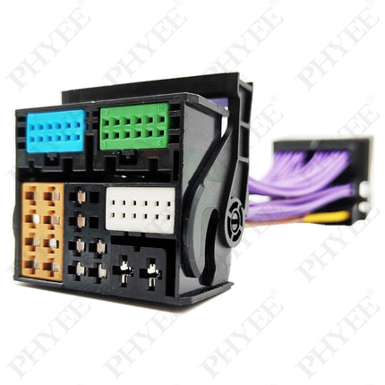 Adattatore per cablaggio di prolunga quadlock Connettore a 52 pin Cavo di cablaggio Plug Play per VW Golf Jetta Polo T-ROC Tiguan Passat Audi