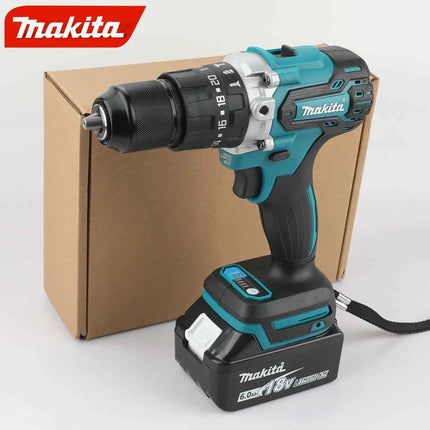 Trapano Avvitatore Makita DDF487 18V Brushless Litio a Percussione 13mm Alta Coppia Cordless