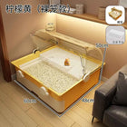 Hamster cage special oversized luxury villa golden bear wintering double-layer transparent basic cage flower branch mouse feedin