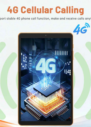 ANRY Tablet Android 16 da 8,68 Pollici con Chiamate 4G, Processore Octa Core T616, 16GB RAM, 64GB ROM, Batteria 5000mAh, WiFi, GPS, Tablet PC 2026 con Slot SD e SIM