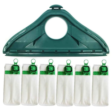 Dust Bags + Bottom Plate Floor Hair Brush For Vorwerk Kobold VK140 VK150 Vacuum Cleaner