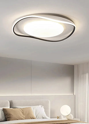 Decorazione domestica moderna Luci del soggiorno con telecomando Lampada da soffitto a LED per camera da letto Lampadario per sala da pranzo per studio nordico per bambini