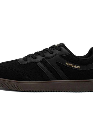 HOBIBEAR Wide Toe Shoes Mens Womens Minimalist Fabric Sneaker Lace Up Casual Walking Shoes