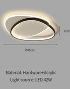 Lampada da soffitto a LED quadrata ultrasottile Luci da soggiorno creative Telecomando Camera da letto Studio Apparecchio Lustre Lampadari per decorazioni per la casa