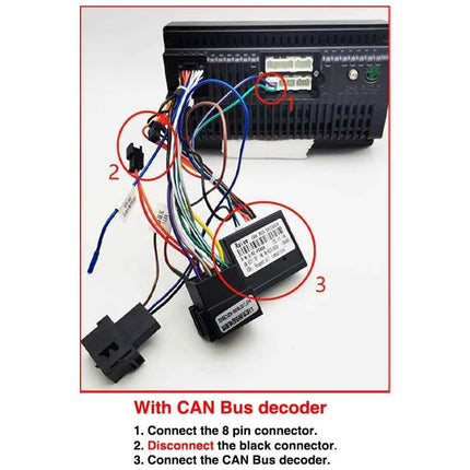 Cablaggio Radio da 16 Pin a ISO CAN Bus Decoder Car Android Head Unit Cable Adapter per Peugeot 308 Citroen C4