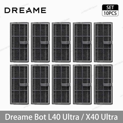 Dreame L40 Ultra / X40 Ultra Vacuum Cleaner Replacement Accessories Main Side Brush HEPA Filter Mop Cloths Dust Bag Spare Parts