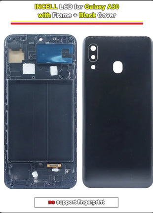 Display LCD AMOLED per Samsung Galaxy A30, Schermo Touch con Digitalizzatore, Assemblaggio Completo con Cornice per Samsung A30 A305F A305G