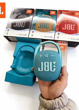 Altoparlante Bluetooth Wireless JBL CLIP 4, Clip alla Moda per Campeggio e Viaggi, Mini Subwoofer Portatile per Esterni