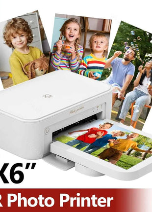 300dpi Color Photo Wifi 4x6 Inch Printer Portable Mni Mobile Pocket Wireless Print Maker Machine with Ribbon and Photo Papers